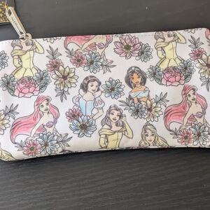 Loungefly Disney Princess Floral Cosmetic Bag